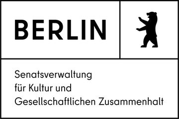 Logo: Senatsverwaltung für Kultur und Gesellschaftlichen Zusammenhalt – Abteilung Kultur